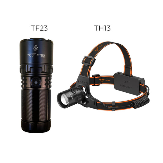 Power Plus Bundle — TF23 Torch & TH13 Headlamp Combo