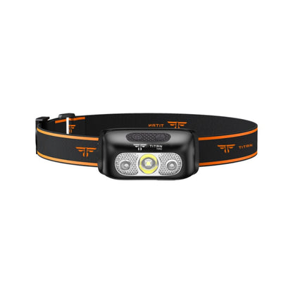 Titan-Range-TH12-headlamp-120-lumens-LED-compact-ultra-lightweight-50g-SmartWave-sensor-rechargeable-batteries