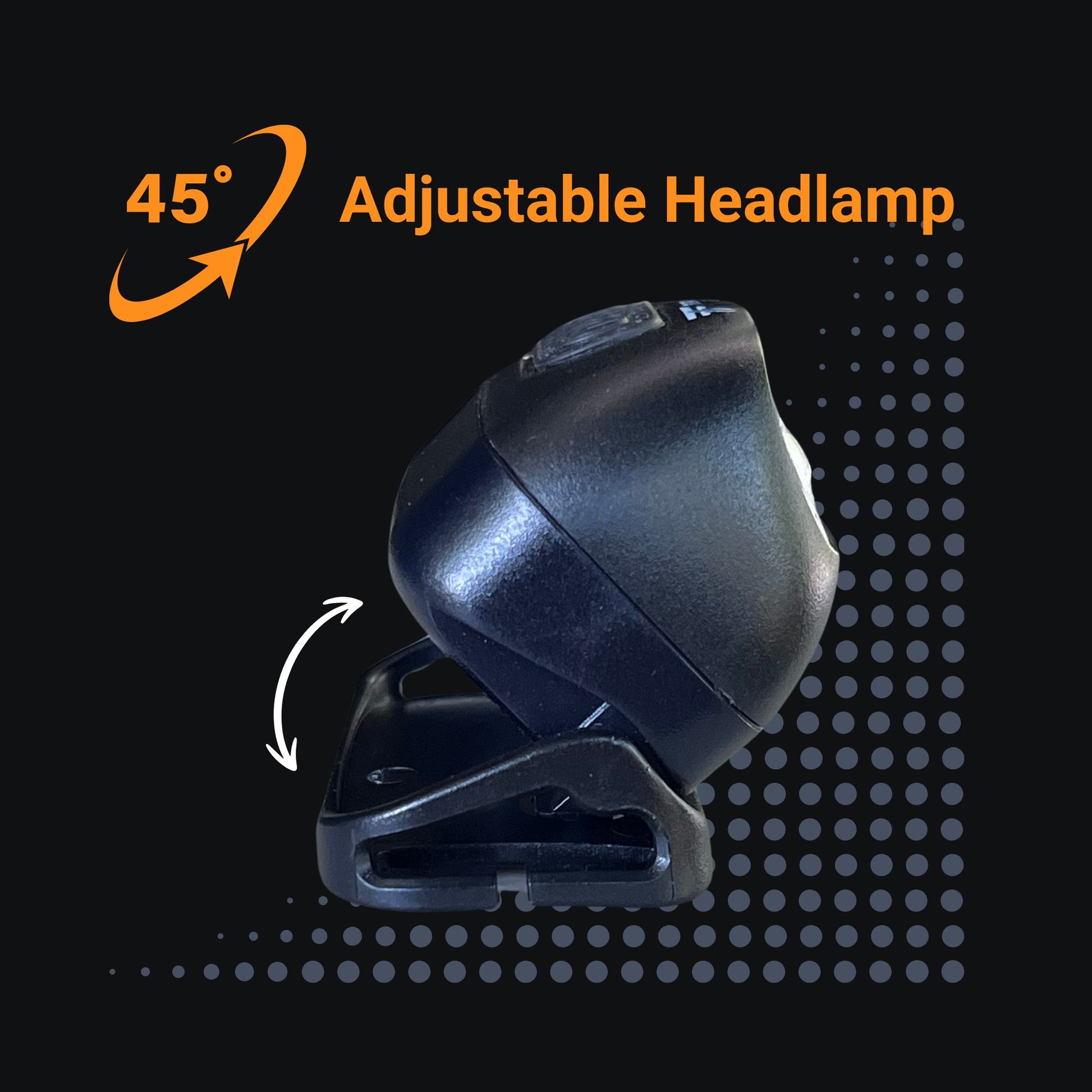 Titan-Range-TH12-headlamp-adjustable-head-to-45°-adjustable-headband